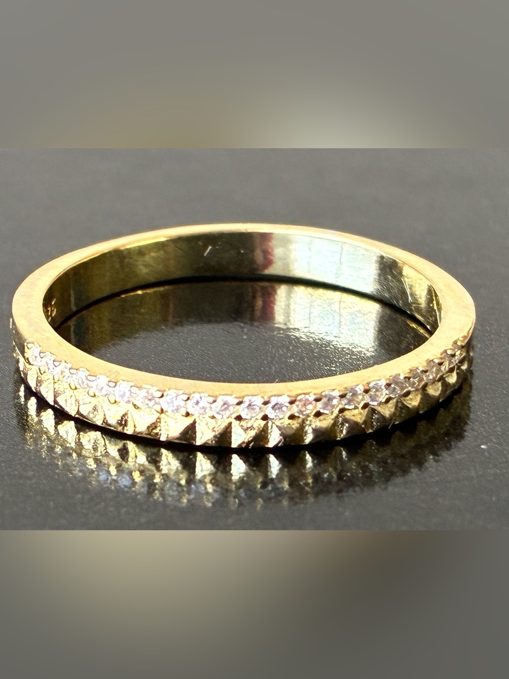 925 Sterling Silver Stackable Ring - Women's Jewelry Sz 8